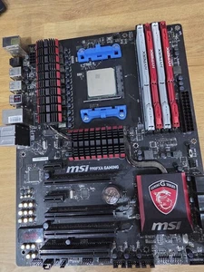 AMD Motherboard Bundle with RAM Fx8350 990fxa Gaming 32gb Hyperx - Picture 1 of 4