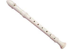 H Goodden White Soprano Recorder Plastic Ready to Play Student Model - Picture 1 of 5