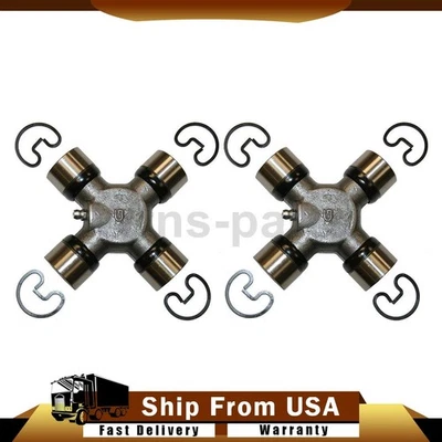 2x juntas en U GMB eje trasero delantero todas las juntas para camioneta GMC K35/K3500 1968 5,3 L Foto 1 de 4