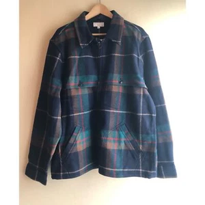 Cappotto multicolore nuovo J.CREW Wallace Barnes lana New York da uomo taglia XL - Foto 1 di 14