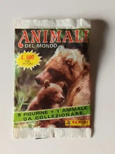Bustina figurine PIENA! Animali Del Mondo Panini Animals of the world - Foto 1 di 2