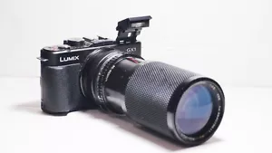 80-200mm= lens 160-400mm on Panasonic G lumix 4K Micro Digital SLR G7 GH3 PEN G1 - Picture 1 of 2