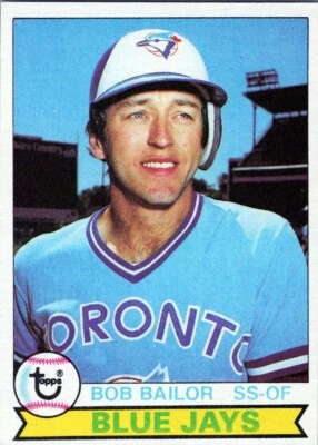 1979 Topps #492 Bob Bailor Toronto Blue Jays EX - Image 1 of 2
