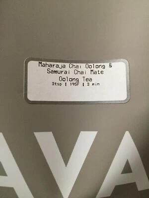 ❤️🍍 NEW RARE! 8 OZ TEAVANA MAHARAJA CHAI & SAMURAI AUTHENTIC! SEALED TEA BAG!❤️