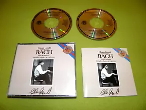 Glenn Gould - Bach - Partitas Preludes Fugues Fughettas IMPORT 1987 2xCD Box NM - Picture 1 of 3