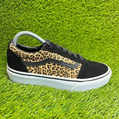 Vans Old Skool Estampado de Guepardo Plataforma Niños Talla 5.5Y Negro Informal Zapatos Tenis Foto 1 de 4