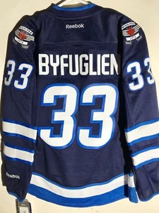 Reebok Women's Premier NHL Jersey Winnipeg Jets Dustin Byfuglien Navy sz M - Picture 1 of 1