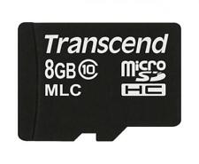 8GB Transcend microSDHC CL10 grado Industrial 10 M Series