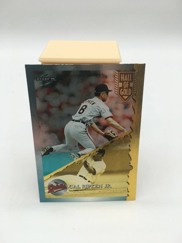 Cal Ripken Jr. 1995 Score Hall of Gold #HG6 - Tough 1990's Insert - Image 1 of 2