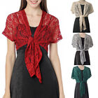Lace Waistcoat Plus Size with Skirt Cardigan Lace Shawl Women Small Formal Dress