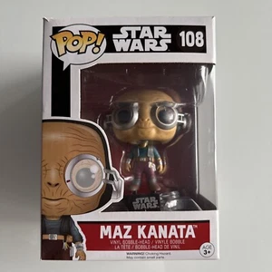 Funko Pop! #108 Maz Kanata (Star Wars - The Force Awakens) *NEW* - Picture 1 of 6