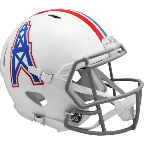 HOUSTON OILERS 1975-80 Riddell Throwback Authentic Football Helmet Cover