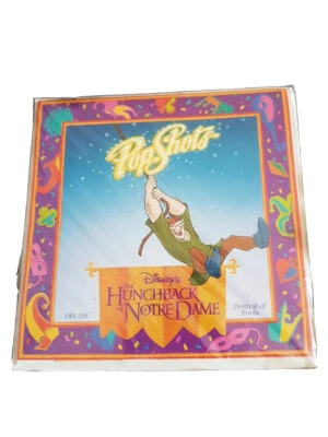 Popshots Vintage Birthday Card Pop Up Disney Hunchback - Image 1 of 2