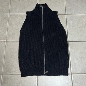 mm6 maison margielax opening cermony full zip vest Alpaca - Picture 1 of 10
