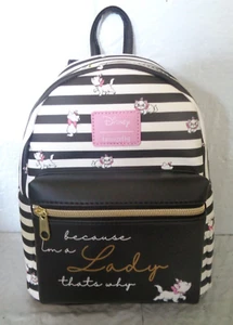 NUEVO CON ETIQUETAS - Loungefly - Aristocats - Marie - "Porque soy una dama" - Mini mochila - Imagen 1 de 4
