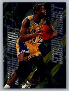 1995-96 Fleer Metal - Scoring Magnet #3 Magic Johnson - HOF NM-MT *TEXCARDS* - Picture 1 of 2