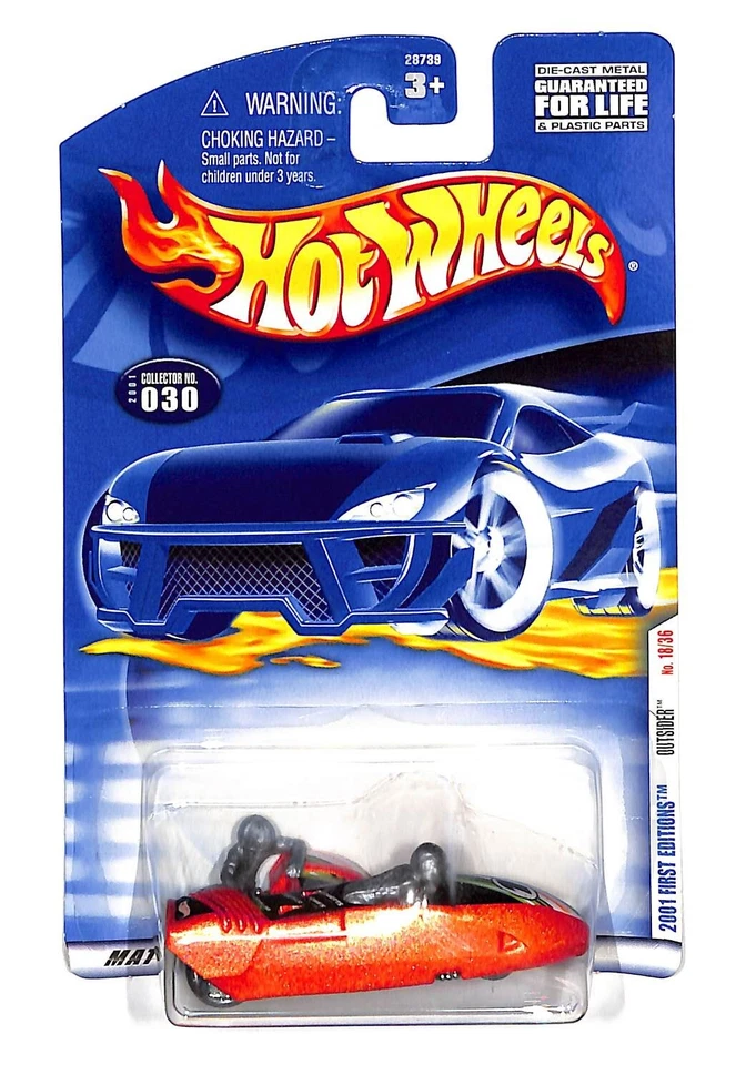 MATTEL HOT WHEELS 2001 FIRST EDITIONS 18/36 OUTSIDER, NO. 030 - Image 1 of 1