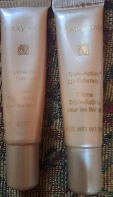 2PC LOT Mary Kay TRIPLE ACTION LIP ENHANCER .5 oz each - NWOB - Image 1 of 2