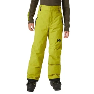 NWT Helly  Hansen Junior Legendary Ski Snowboard Pants, Size 16/ 176 Bright Moss - Picture 1 of 7
