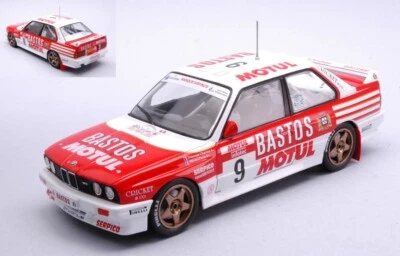 MODELLINO AUTO STATICO IXO BMW E30 M3 #9 RALLY TOUR DE CORSE 1988 CHATRIOT 1/24 - Immagine 1 di 4