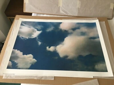 Gerhard Richter Wolke 1976 selten 100 cm x 70 cm limitierte Auflage 500 Stück - Bild 1 von 4