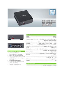 Mini PC bluechip BUSINESSline S1750 - Bild 1 von 5