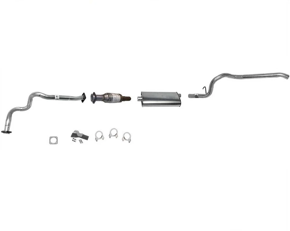 Front Pipe Catalytic Converter Muffler Tail Pipe For Jeep Cherokee 4.0L 87-90 - Image 1 of 4