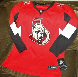Ottawa Senators jersey! Fanatics AUTHENTIC women's MED NEW w tags NHL sewn logo - Picture 1 of 5