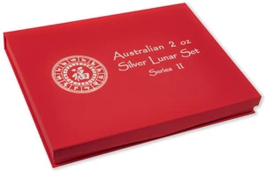 Lunar Serie II Münzbox für 12x 2 Oz Silber 2008-2019 B-Ware - Bild 1 von 5