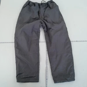 COTTON TRADERS Trousers L Grey Mens Adjustable Waist Fleece Lined Thermal Warm - Picture 1 of 11