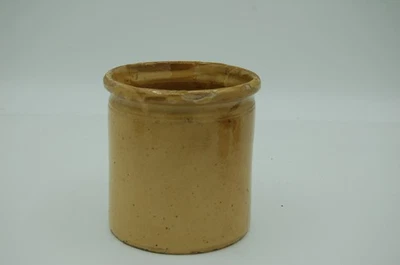 Ancien  pot en terre cuite / Vernissée / Cuisine / Déco / Collection / 14 cm - Photo 1/4