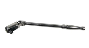 VTG Snap On Tools USA 3/8" Drive 11.5 Long Handle Flex Head Chrome Ratchet FLF96 - Bild 1 von 16