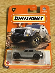 Matchbox Lamborghini LM002 96/100 Silber - Bild 1 von 2