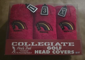 Juego de madera de calle cubierta de golf Hawaii Rainbow Fred Golf (3) nuevo con etiquetas vintage años 90  - Imagen 1 de 7