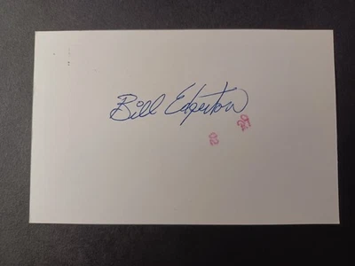 Bill Edgerton Signed Government Postcard GPC - Athletics, Pilots - Image 1 of 2