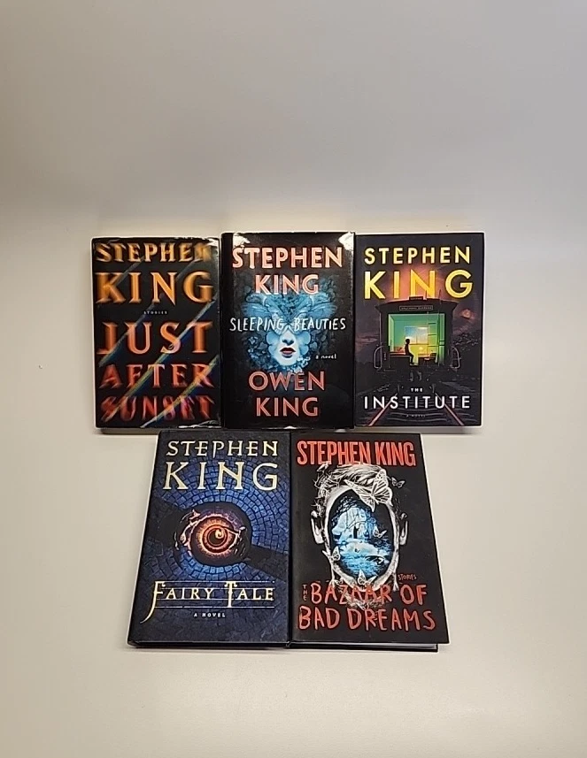 Lot of 5 Stephen King Hardback Books w Dust Cover Good Condition - Image 1 of 4