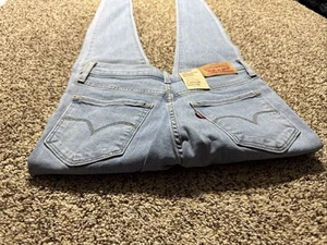 NWT LEVI’S 720 HIGH RISE SUPER SKINNY DESIGNER JEANS WOMEN'S SIZE 0 - Picture 1 of 4