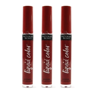 (x3) Victoria's Secret Liquid Color Intense Lip Lacquer .11oz - Attitude - New - Picture 1 of 3