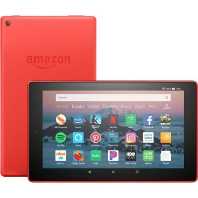 Amazon Fire HD 8 (8th Generation) 16 GB, Wi-Fi, 8 in - Punch Red  - Image 1 of 3