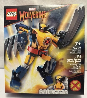 LEGO 76202 Marvel X-Men Wolverine Mech Armor - Retired - New/Sealed - 141 pieces - Image 1 of 4