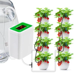 Automatic DIY Drip Irrigation Watering System Kit Plant Garden Greenhouse - Picture 1 of 31