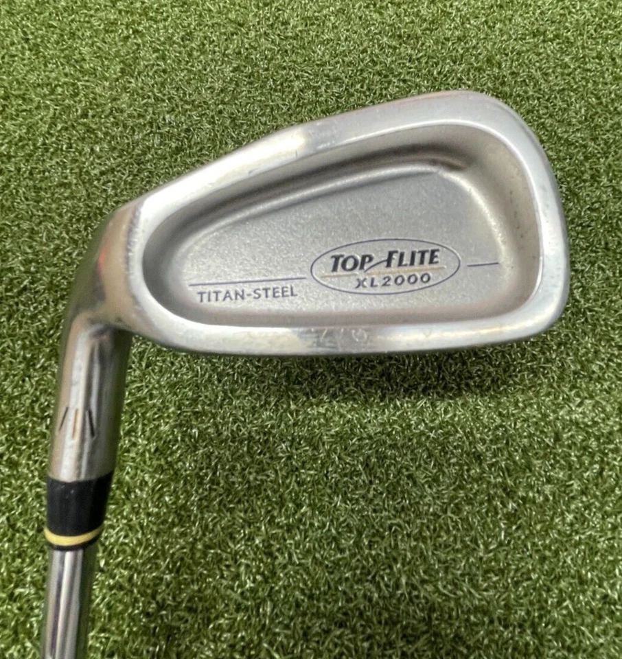 Top Flite XL 2000 Titan Steel 6 Iron Left-Handed LH Stiff Steel ~37.25"  / j9079 - Image 1 of 4