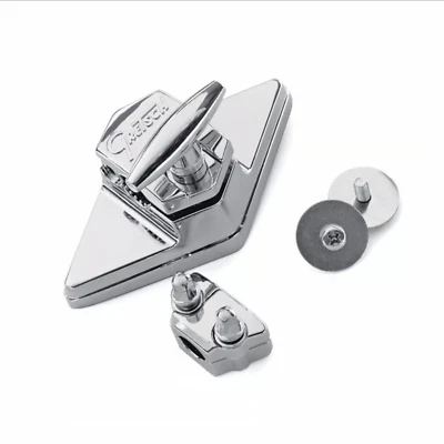 Gretsch GRG4825 Diamond Plate Floor Tom Leg Bracket, tom mount - Image 1 of 4