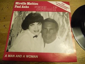 MIRIELLE MATHIEU & PAUL ANKA " YOU AND I" ARIOLA RECORDS NCB NORDIC COUNTRIES**. - Picture 1 of 10
