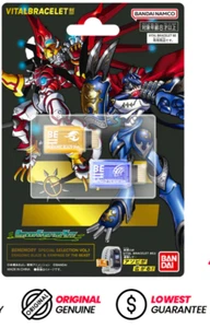 Bandai Digimon Vital Bracelet BE Memory Dim Card Special Selection Set Vol.1 NEW - Picture 1 of 6