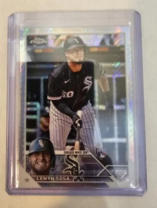 2023 Topps Chrome Lenyn Sosa RC Prism Refractor #114 White Sox - Picture 1 of 2