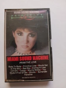 Rare Miami Sound Machine Primitive Love 1985 Cassette Tape Vintage Retro - Picture 1 of 4
