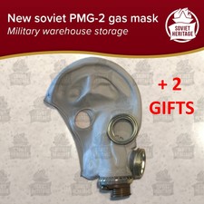 ⭐️ Soviet USSR PMG-2 gas mask + gifts + FREE DELIVERY ⭐️