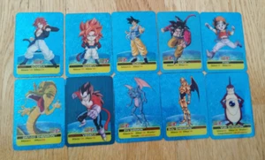 Lamincard Dragon Ball GT Prism Card Lot Part Series 6 ITA Card DBZ Holo Set sp Z - Picture 1 of 1