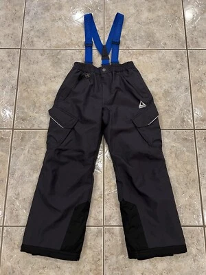 Youth Boys Girls Large 14-16 GERRY Insulated Cargo Snow Ski Pants Bibs - Image 1 of 4